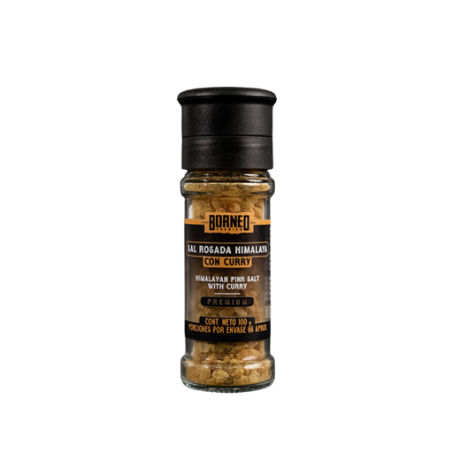 Sal Rosada Himalaya con Curry